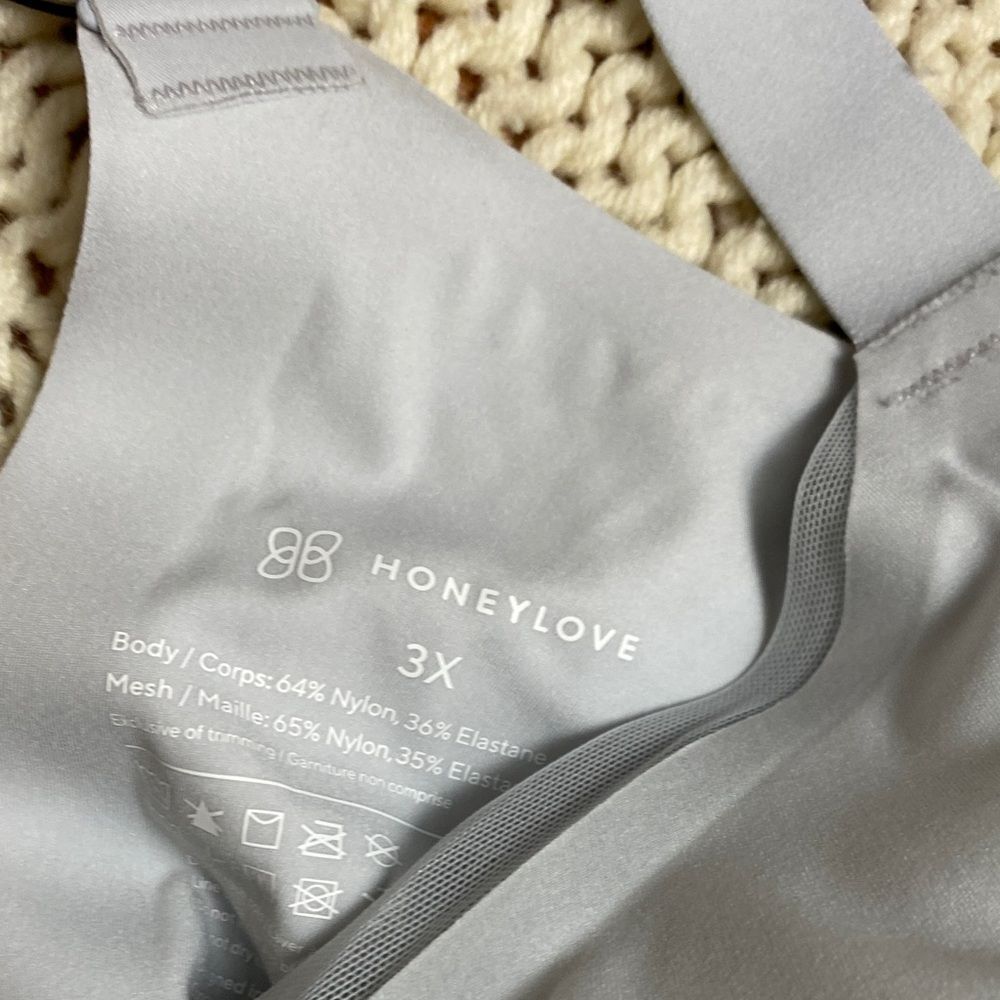 HONEYLOVE CrossOver Wireless Bra HONEYLOVE 3X - Lot of 2! - Picture 4 of 7